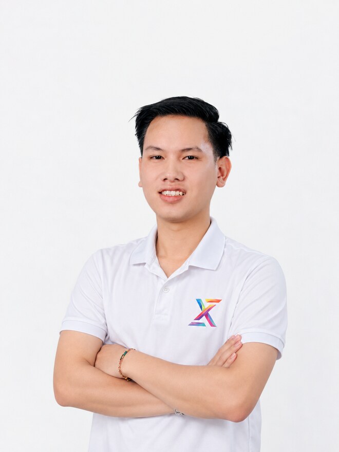 A member of the LaneX Jobs team in company uniform